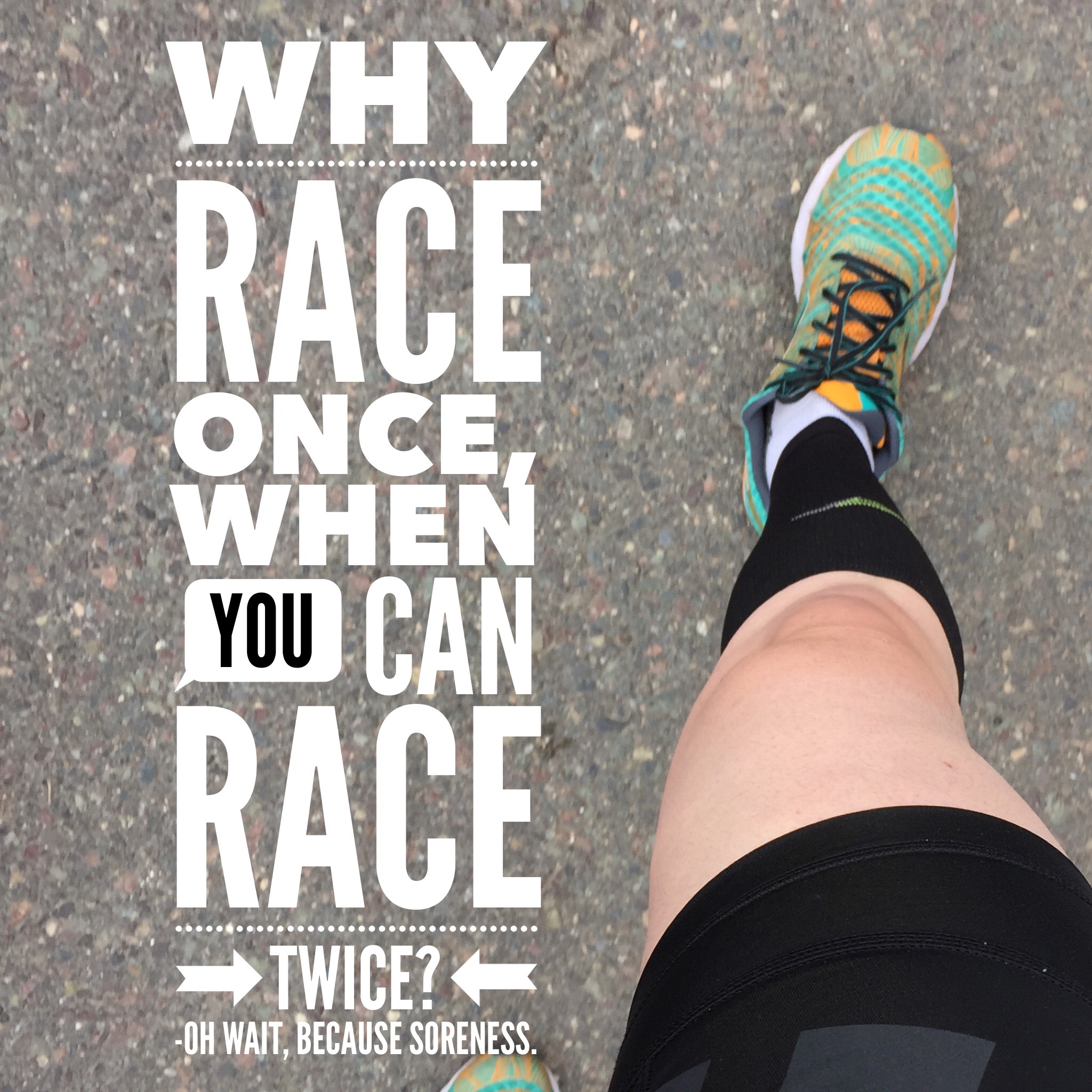 One Weekend, Two Races + a PRO Compression Giveaway! | The Second Lunch